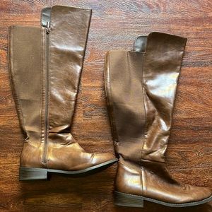 Knee High Brown Boots